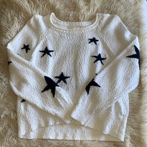 lou & grey for loft star sweater